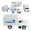 3" Die Cast Replica Box Truck White